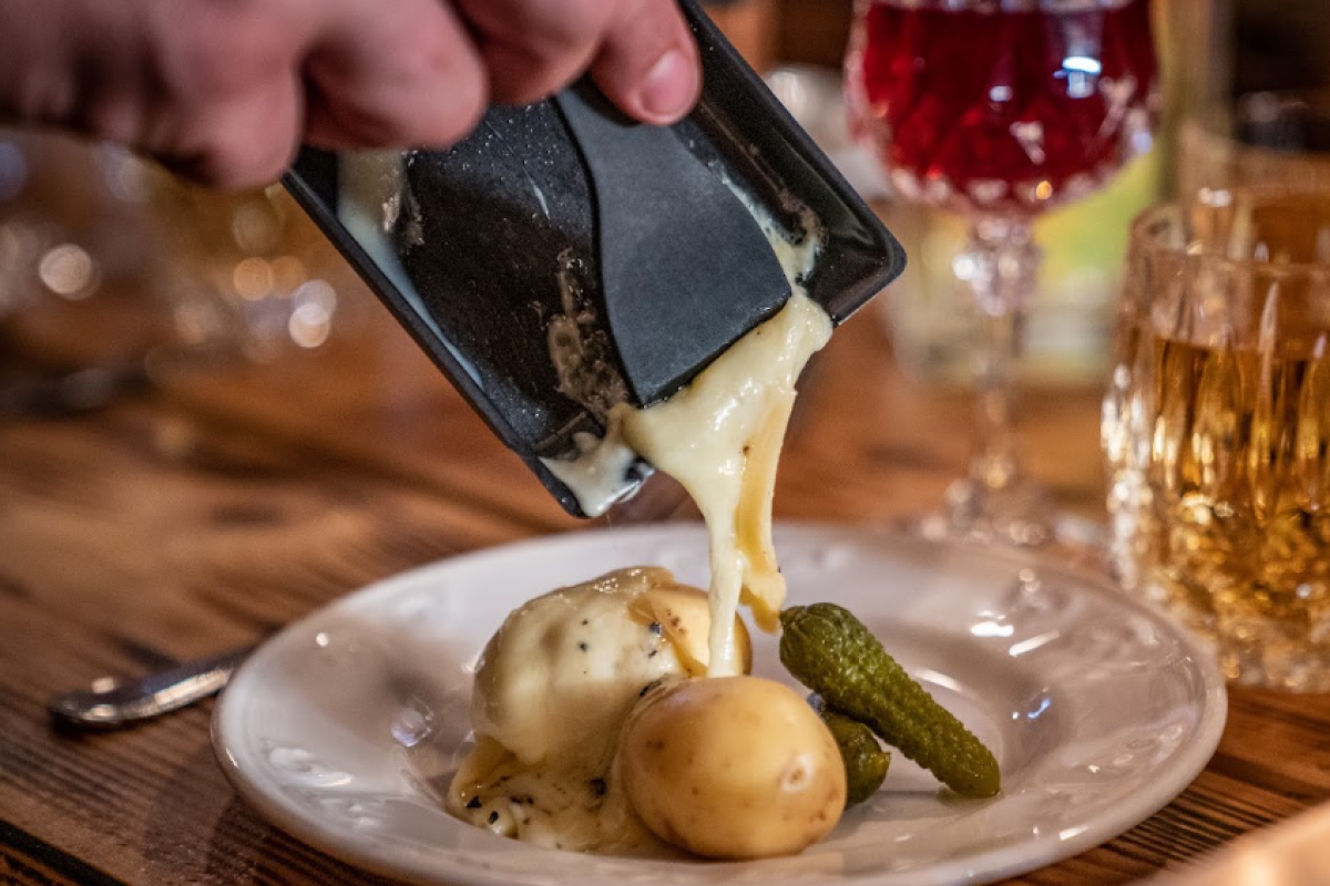 Raclette im Löchlibad